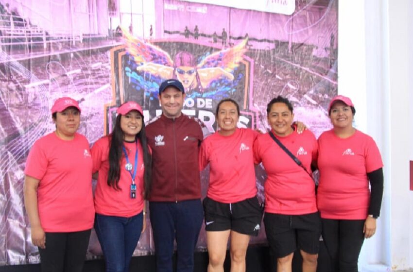  Realiza Gobierno de Pepe Chedraui con éxito nado “Mujeres Imparables”