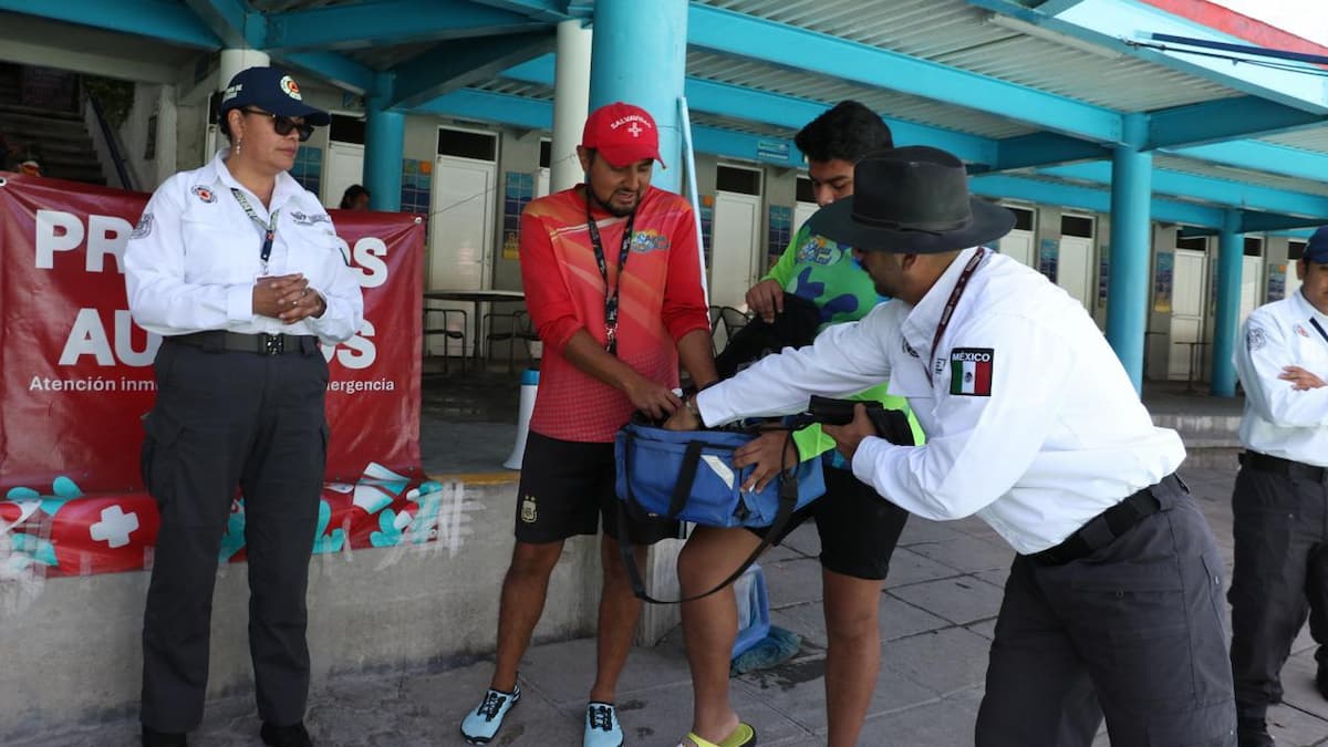 Refuerzan seguridad en balnearios de la capital previo a la Semana Santa