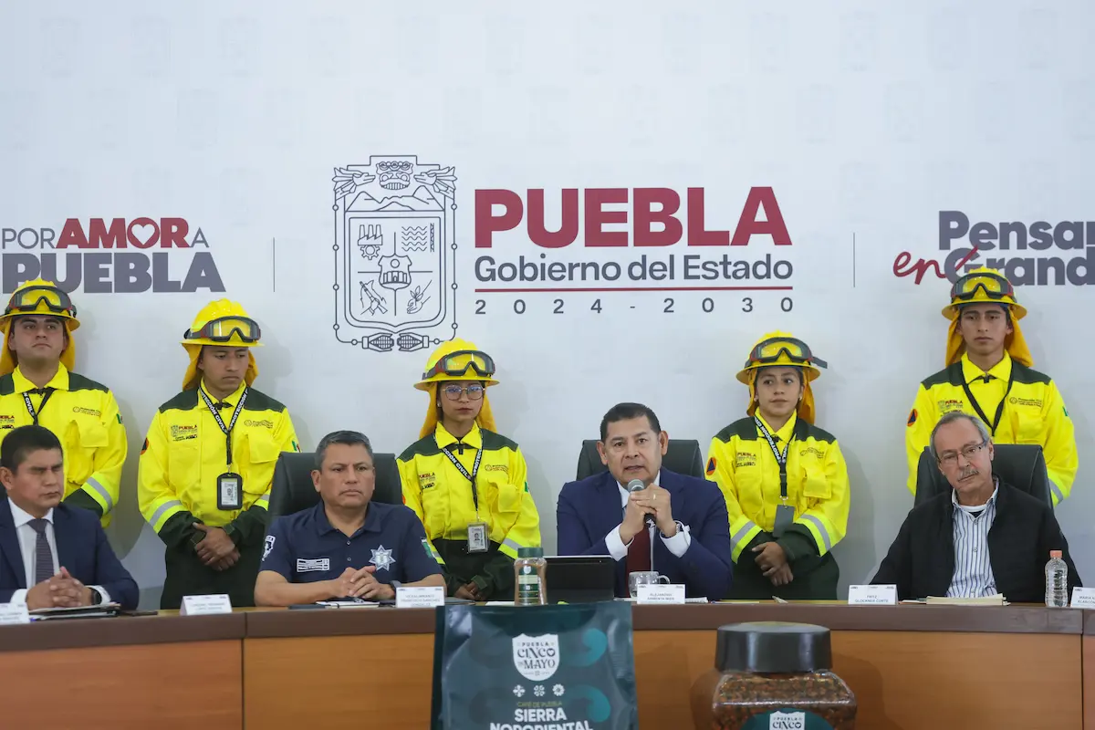 Sanciones de 500 mp y 10 años de cárcel a quien provoque incendios forestales en Puebla