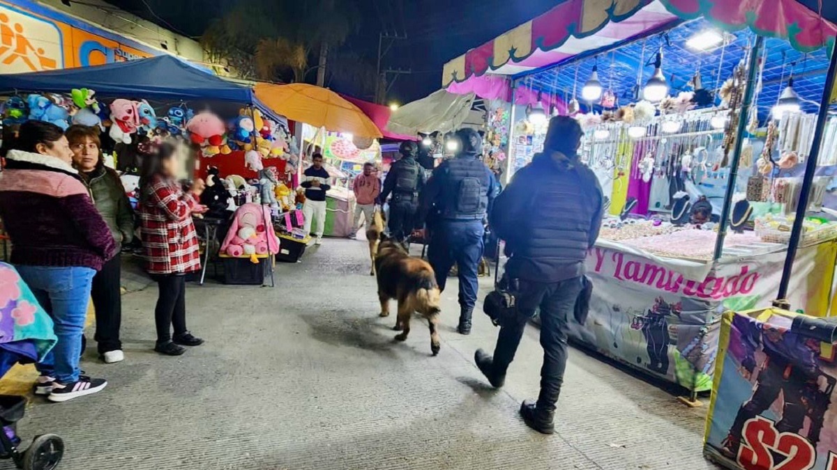 Seguridad coordinada en Feria de Sanctorum