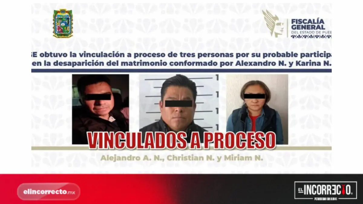 Suman cinco vinculados por el homicidio del matrimonio Tello Ruiz; tres en Puebla y dos en Tlaxcala