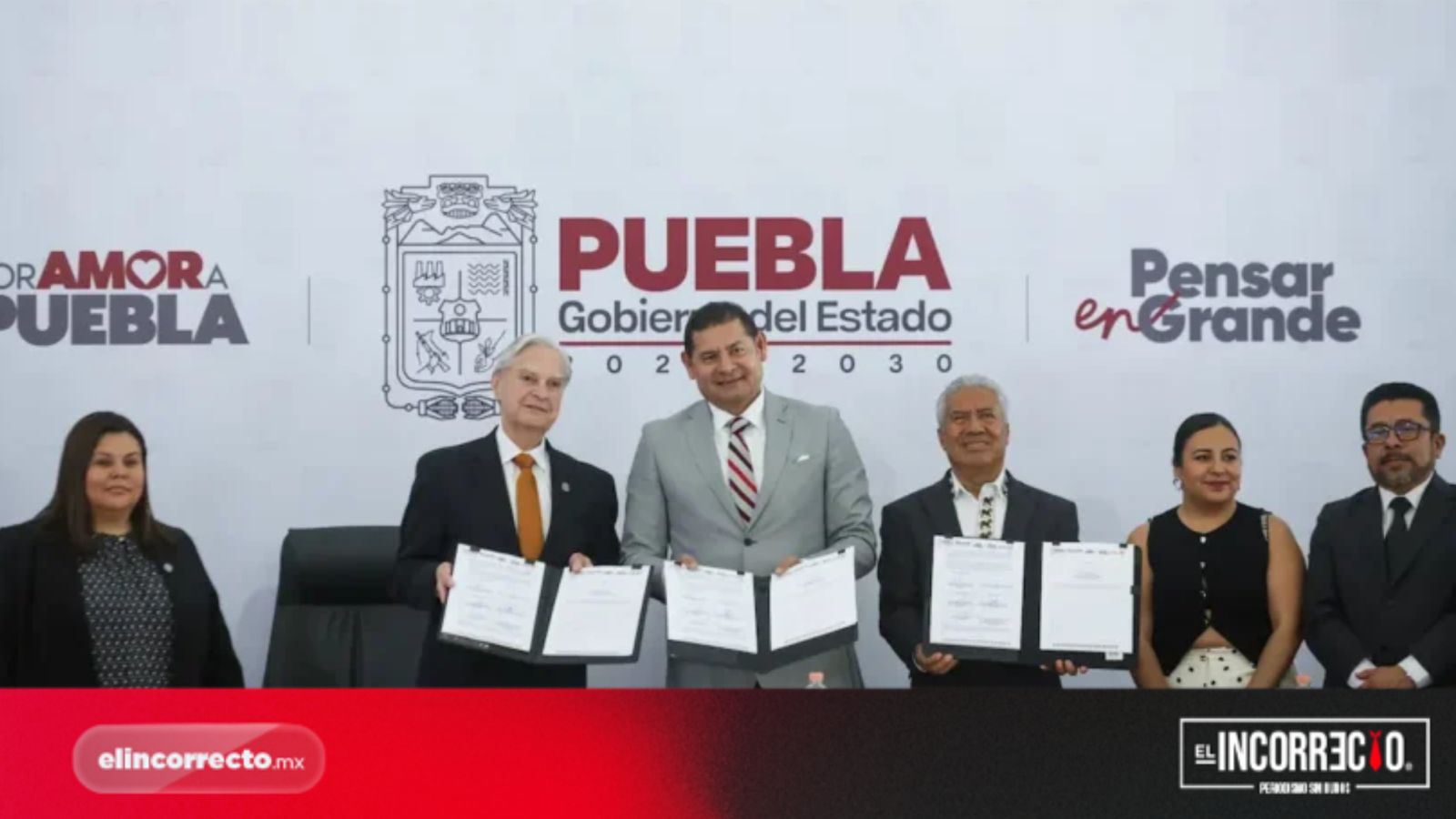 Gobierno de Puebla y UDLAP vencen diferencias: firman convenio para becas del 100% a docentes