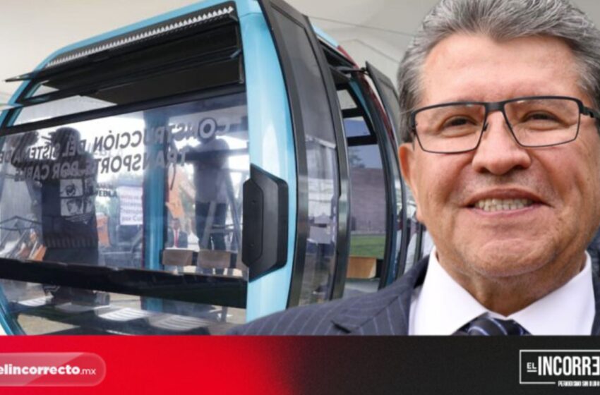  Monreal defiende proyecto de Cablebús en Puebla y respalda postura de Armenta