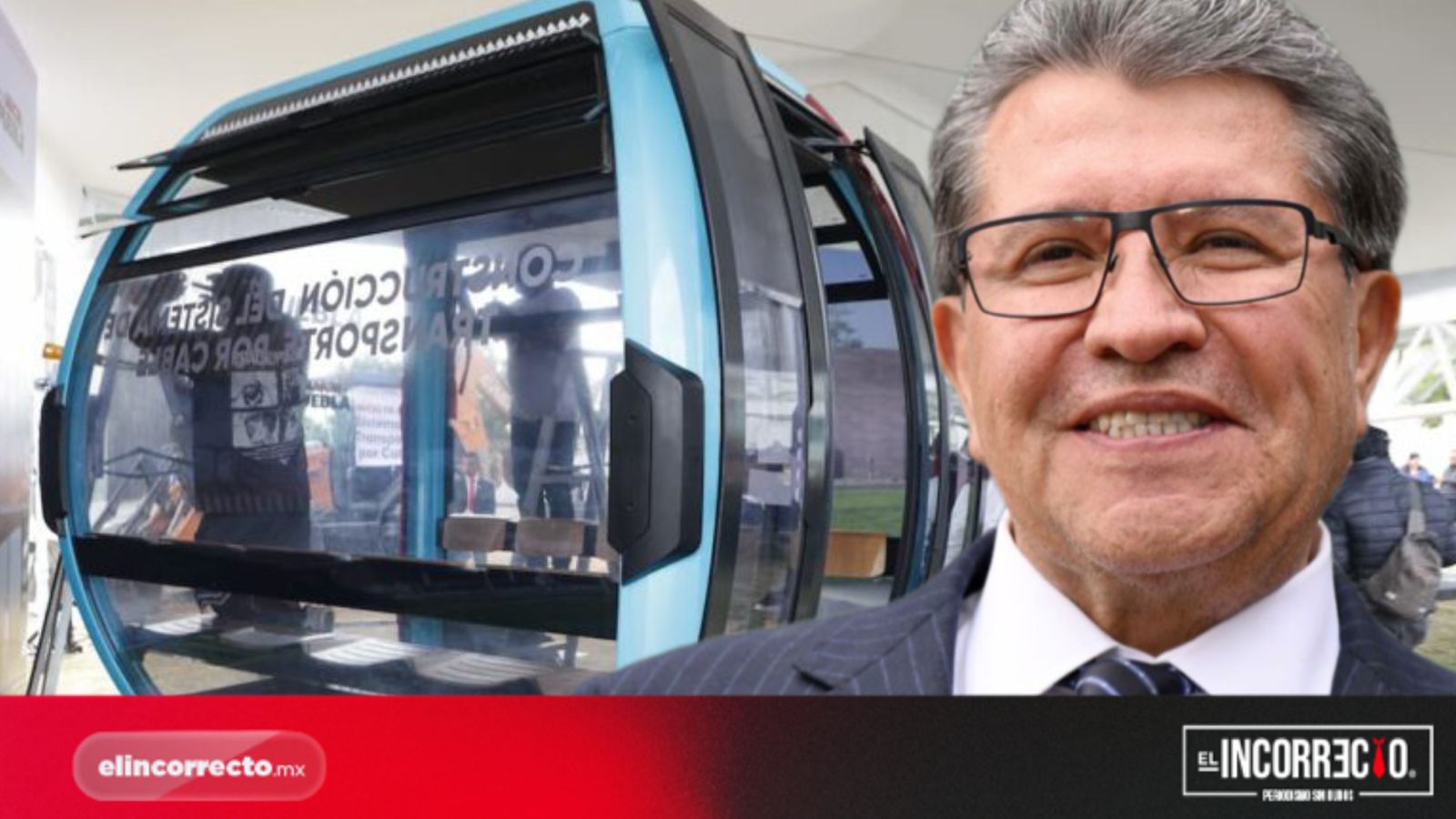 Monreal defiende proyecto de Cablebús en Puebla y respalda postura de Armenta