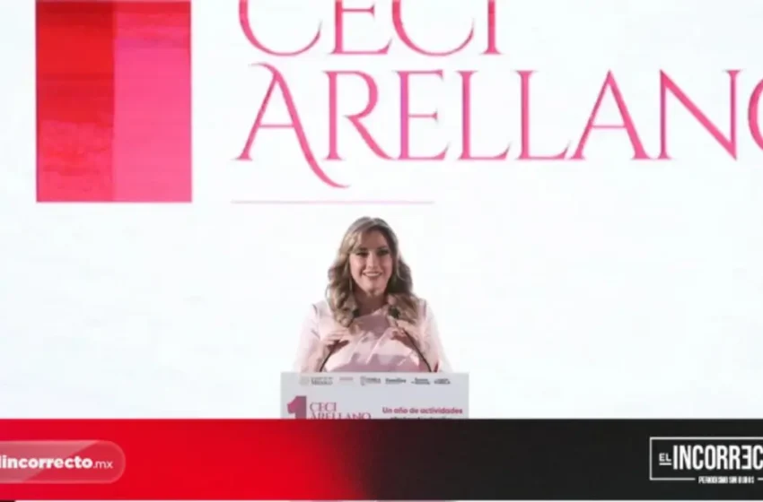  Rinde Ceci Arellano Primer Informe de Actividades: destaca CEPOSAMI, Casas del Abue y mujeres