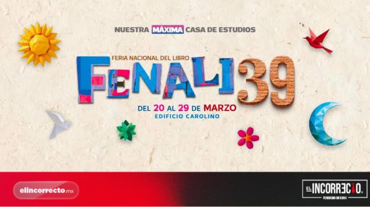 Arranca la Fenali 2026: esta es la cartelera de actividades