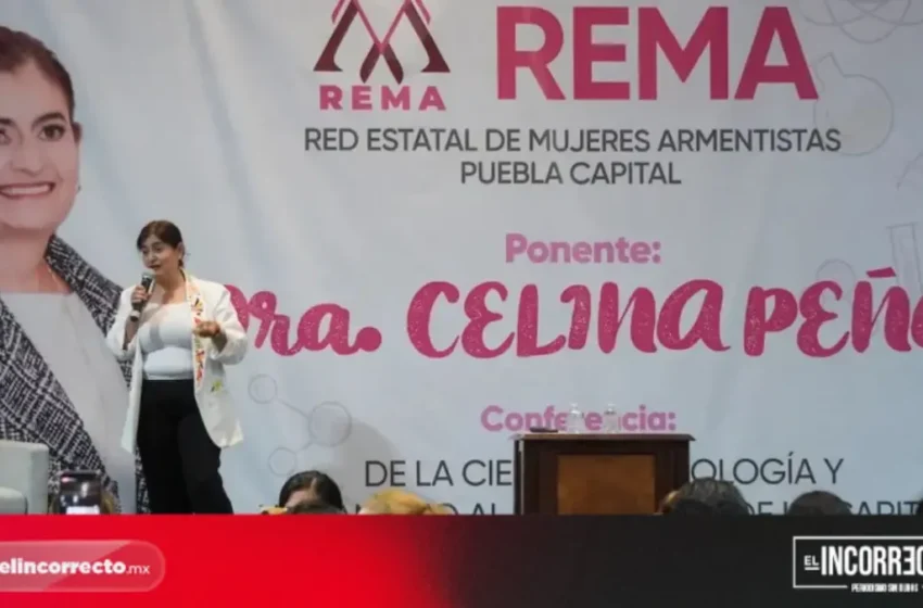  Celina Peña se perfila rumbo a 2027 en Puebla; arropa Morena y Red de Mujeres Armentistas