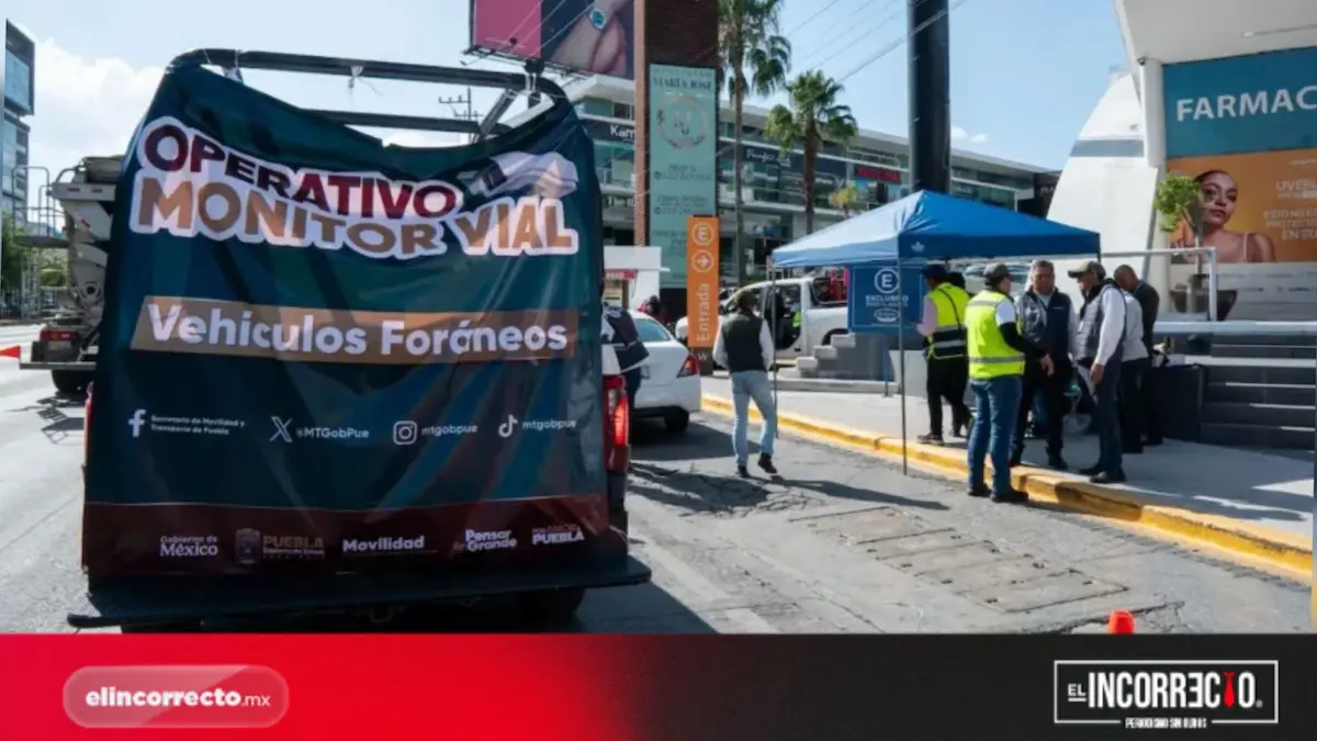 Operativos reducen en 33%, vehículos con placas foráneas que exceden límites de velocidad en Puebla
