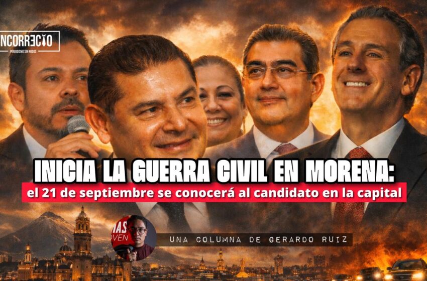  Inicia la guerra civil en Morena: el 21 de septiembre se conocerá al candidato en la capital