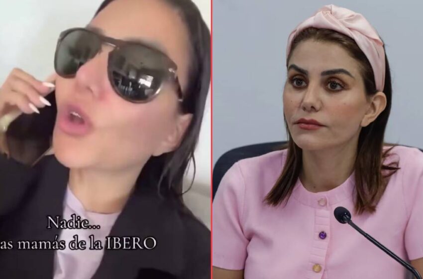  Polémica por video de Nay Salvatori tras accidente en la Ibero: Congreso de Puebla llama a la mesura