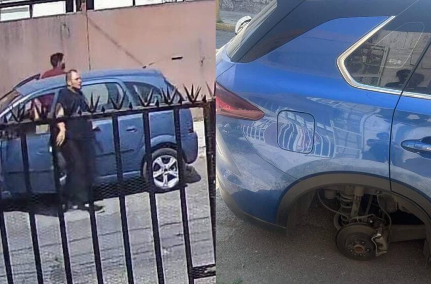  Video revela robo de autopartes en plena calle de Puebla: vecinos alertan por nuevo caso en la colonia Bella Vista
