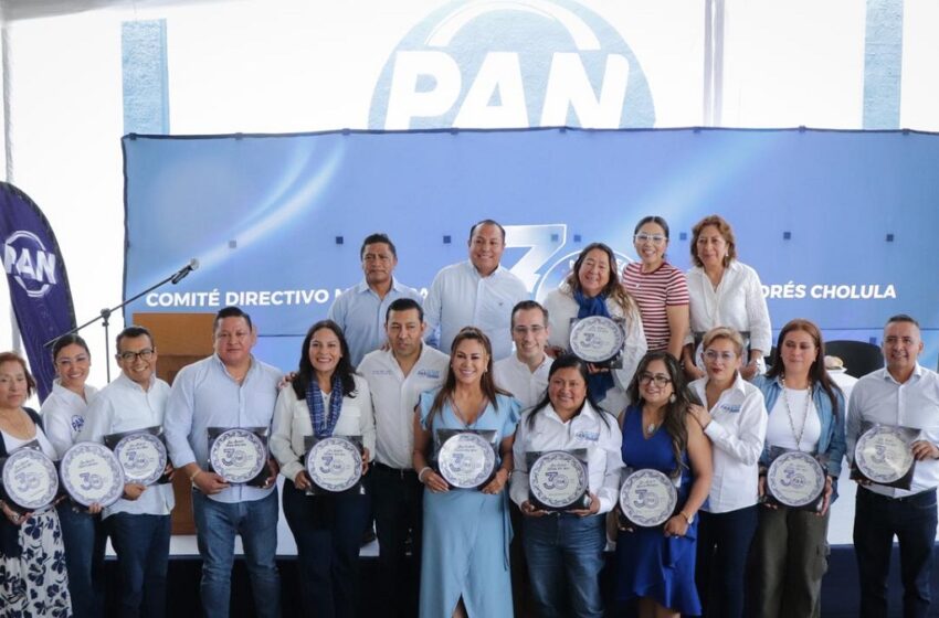  Acción Nacional celebra tres décadas de resultados en San Andrés Cholula