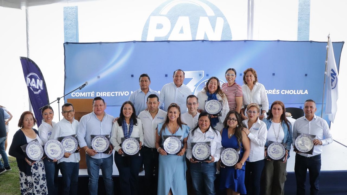 Acción Nacional celebra tres décadas de resultados en San Andrés Cholula