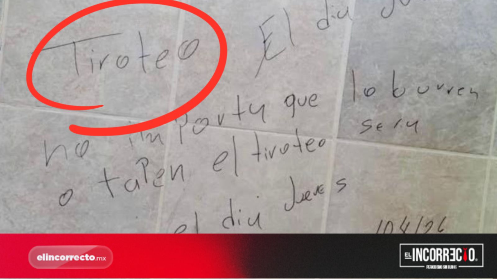 Activan protocolos de seguridad en el CENHCH tras amenaza; garantizan continuidad educativa