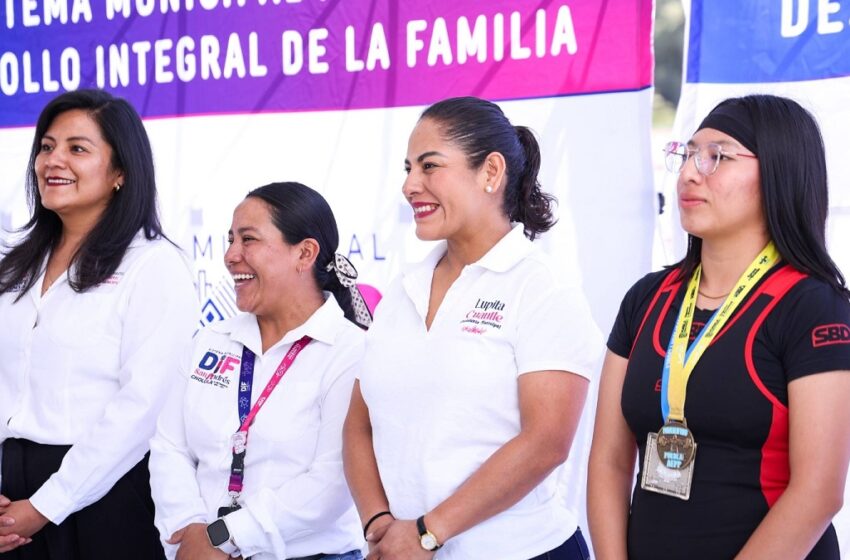  Apoya Lupita Cuautle a deportistas y refuerza desarrollo infantil en CAIC