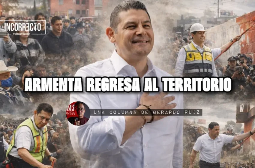  Armenta regresa al territorio