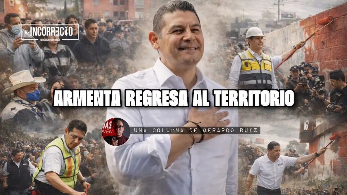 Armenta regresa al territorio