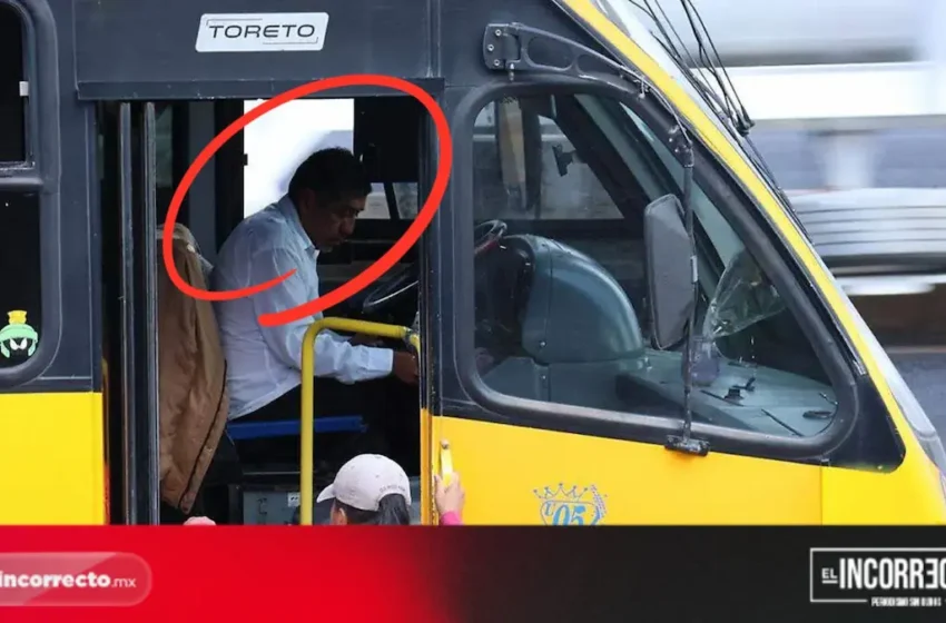  Buscan premiar a choferes del transporte público en Puebla por buen servicio