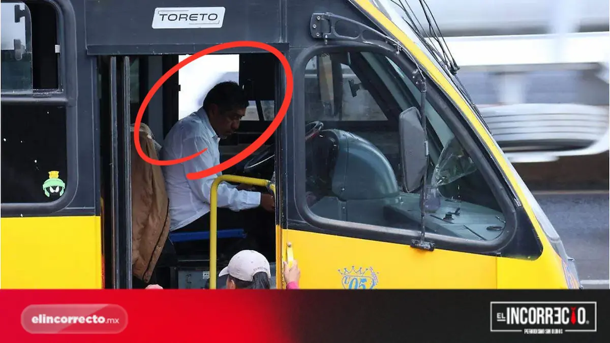 Buscan premiar a choferes del transporte público en Puebla por buen servicio