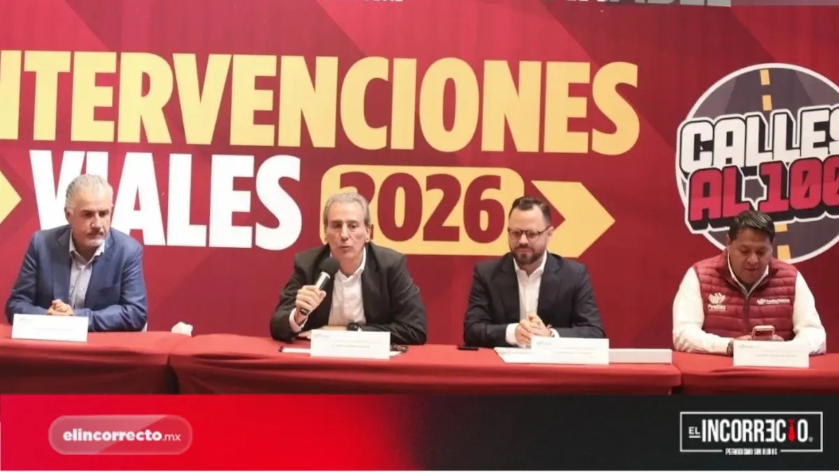 “Calles al 100” y plan estatal abatirán hasta 48% del rezago vial en Puebla