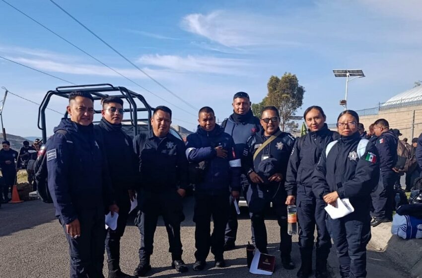  Cuautlancingo fortalece la capacitación policial en coordinación con estrategia estatal