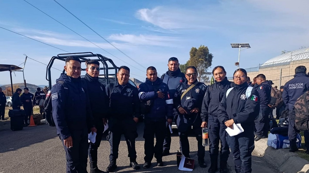 Cuautlancingo fortalece la capacitación policial en coordinación con estrategia estatal