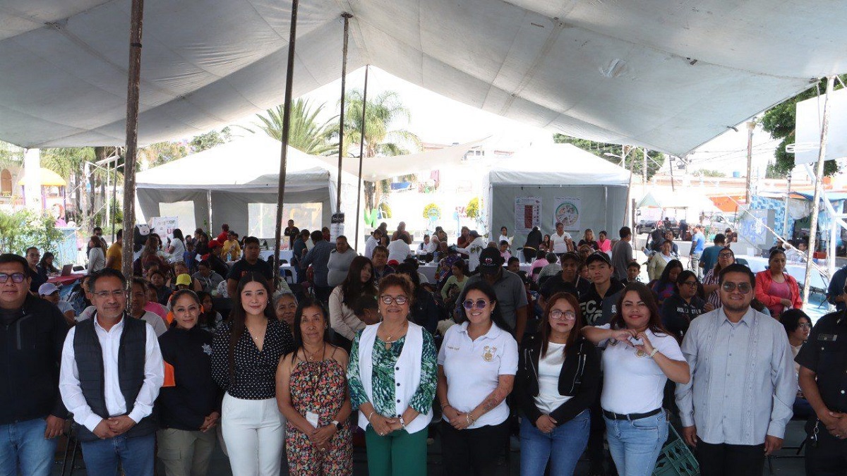 DIF Cuautlancingo acerca servicios integrales a familias de Sanctorum