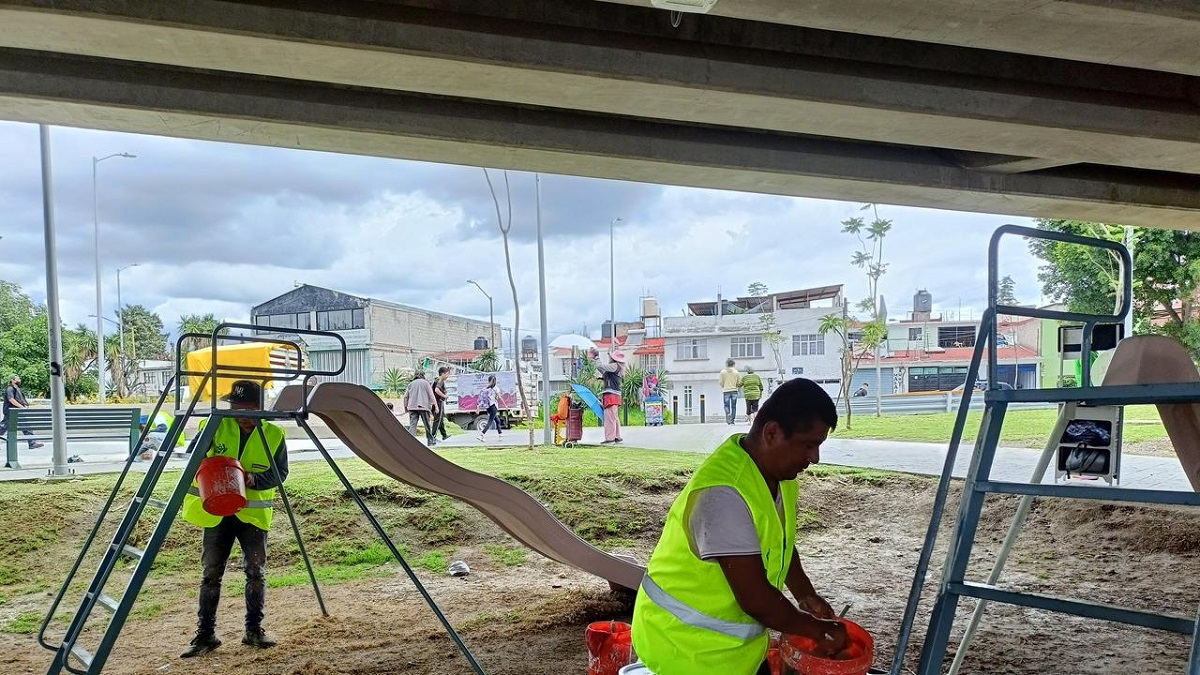 Fortalece Gobierno de Pepe Chedraui mantenimiento al mobiliario urbano para espacios dignos