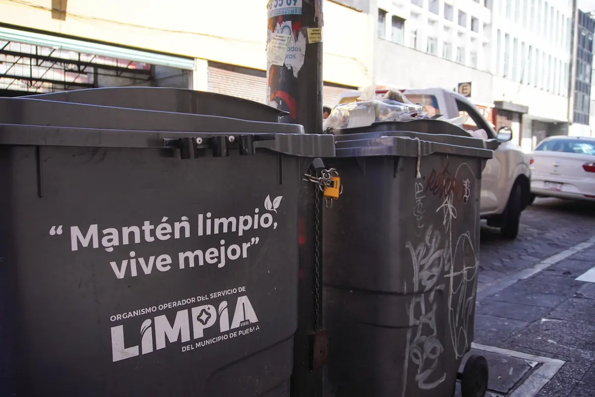 Garantizan servicio de recolección de basura durante la Semana Santa en Puebla