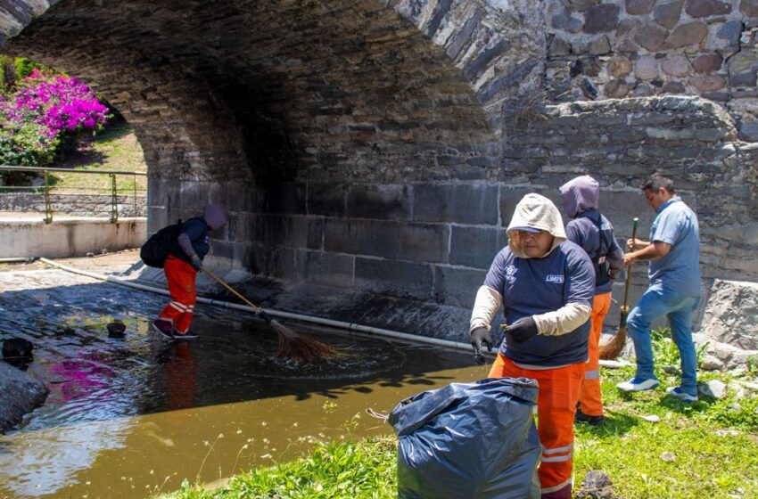  Gobierno de Pepe Chedraui mejora imagen del Puente de Ovando con jornada de limpieza integral