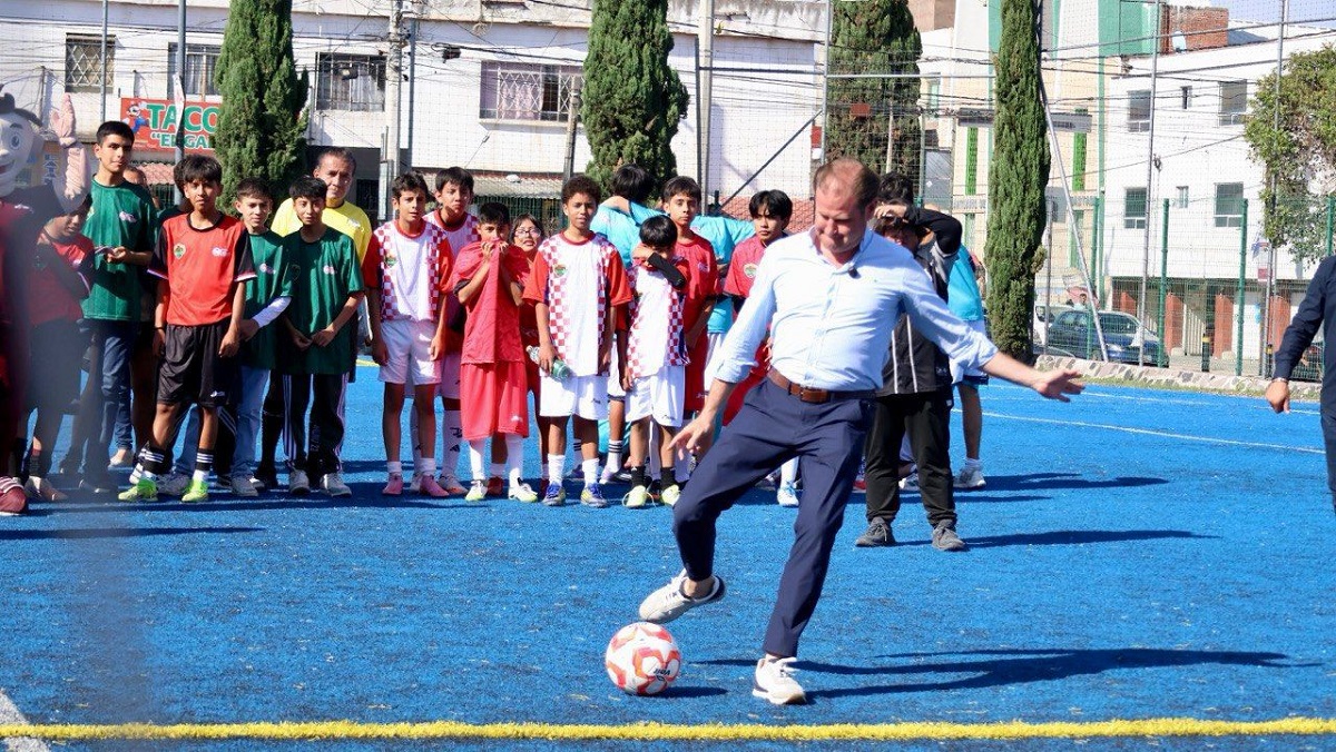 Inaugura Pepe Chedraui el Torneo Intersecus Mundialista 2026