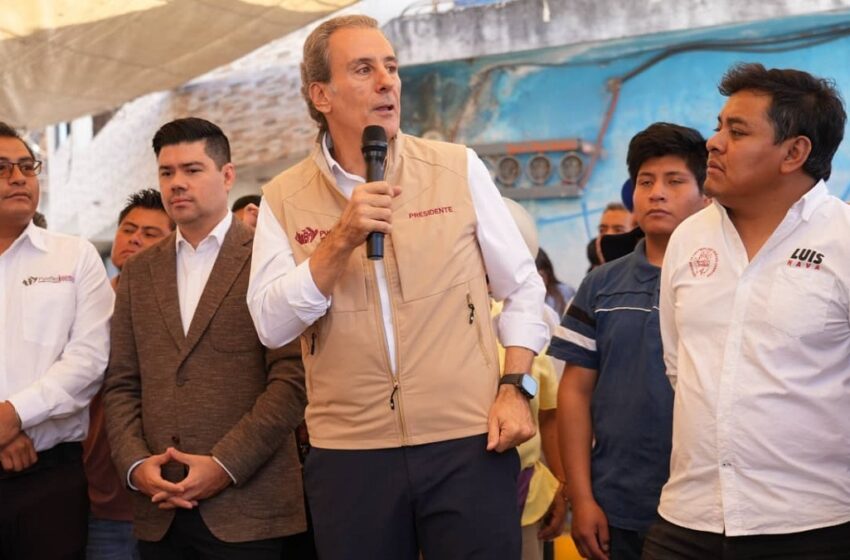  Inaugura Pepe Chedraui rehabilitación de Puente Vehicular en San Pablo Xochimehuacan