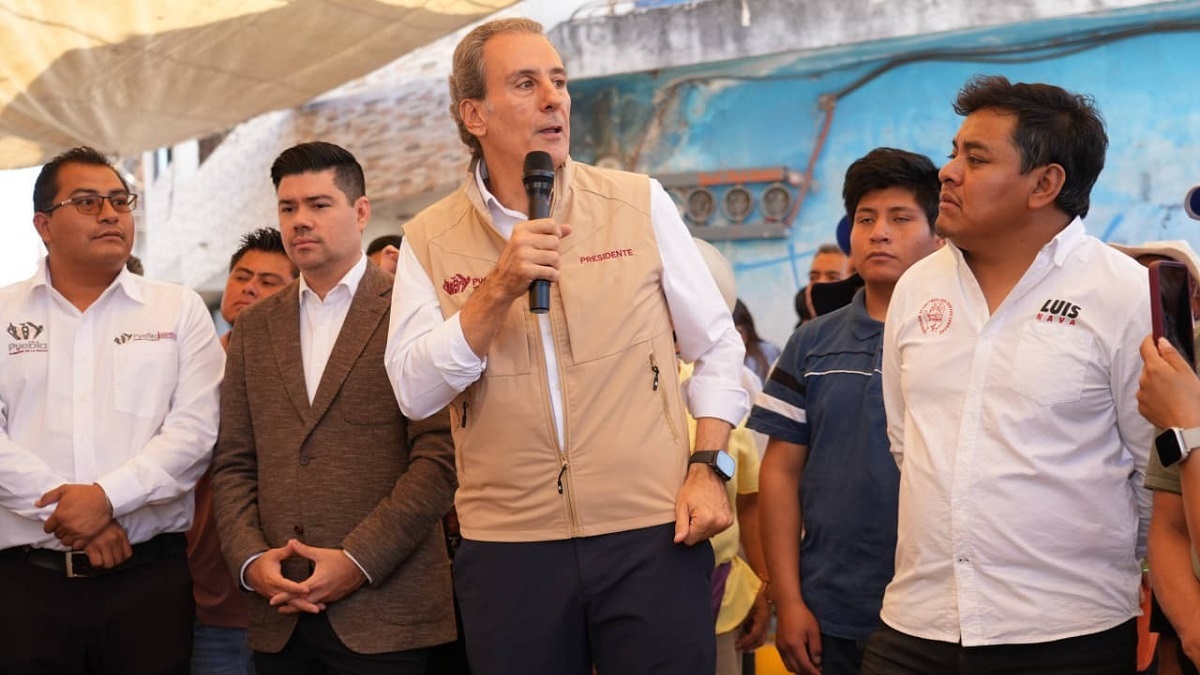 Inaugura Pepe Chedraui rehabilitación de Puente Vehicular en San Pablo Xochimehuacan