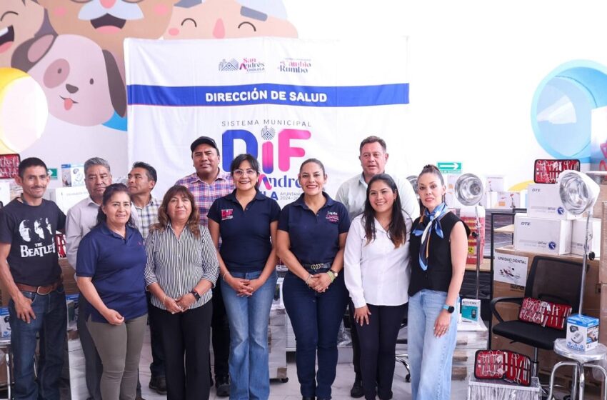  La salud llega más cerca de las familias: fortalecen Casas de Salud en San Andrés Cholula