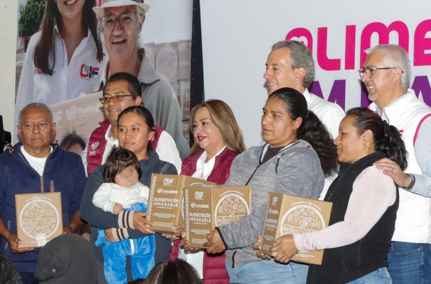  Lleva Pepe Chedraui seguridad alimentaria a habitantes de San Pablo Xochimehuacan