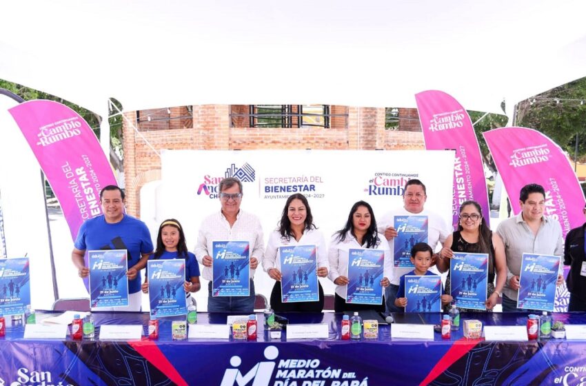  Lupita Cuautle anuncia el Medio Maratón del Día del Papá 2026