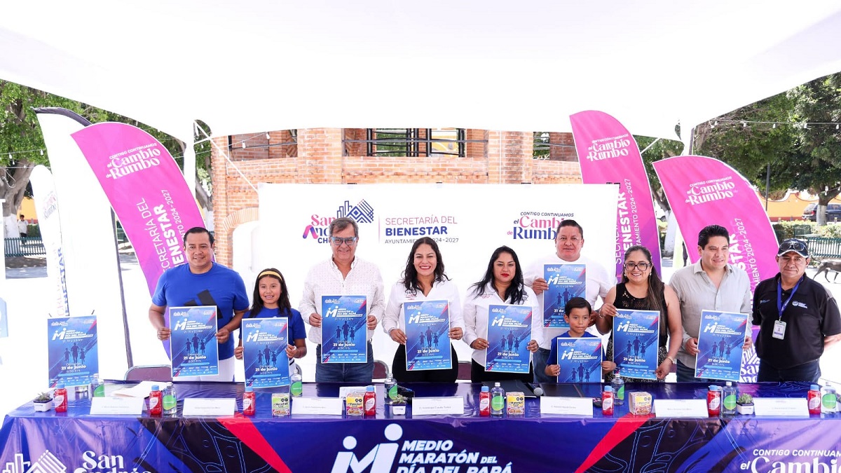 Lupita Cuautle anuncia el Medio Maratón del Día del Papá 2026