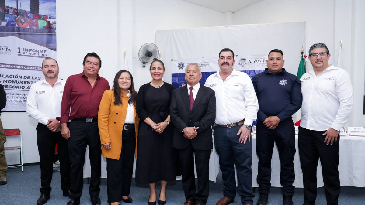 Lupita Cuautle articula esfuerzos por la seguridad municipal desde San Gregorio Atzompa