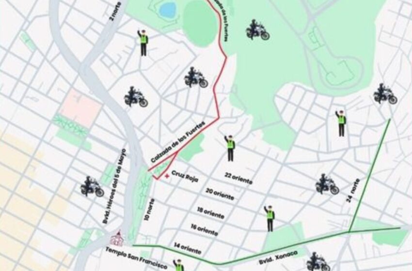 Prepara Gobierno de la Ciudad cierres viales por actividades en El Calvario