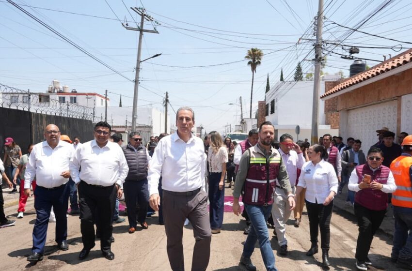  Presenta Pepe Chedraui Tren Capitalino de Pavimentación