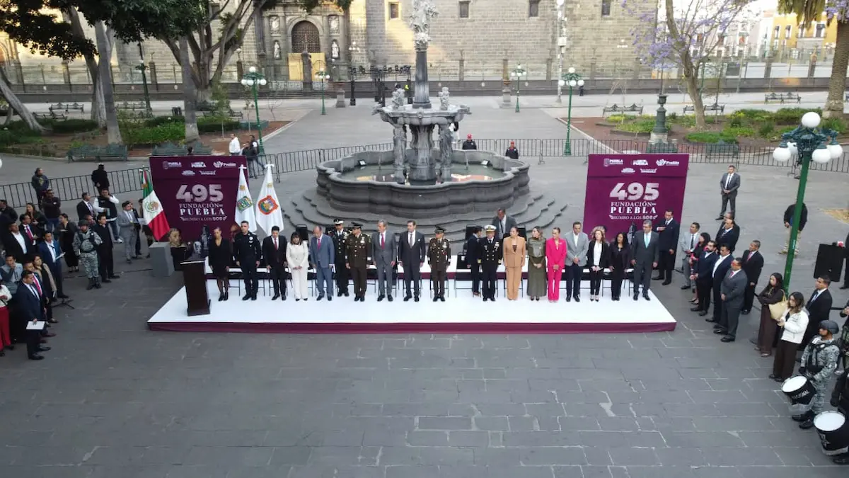 Puebla celebra 495 años de historia con una riqueza cultural que la distingue