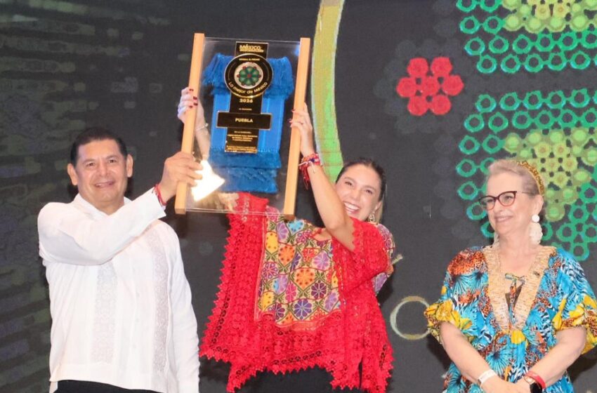  Puebla de gala, será sede del tianguis turístico 2027: Armenta Mier