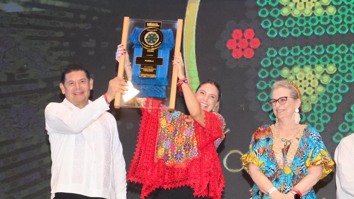 Puebla de gala, será sede del tianguis turístico 2027: Armenta Mier
