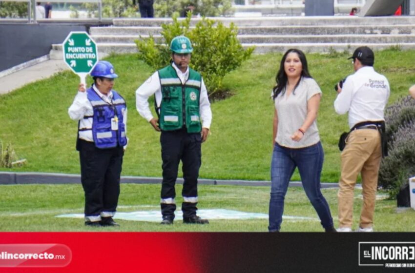  Puebla se alista para el Simulacro Nacional; comuna llama a reforzar cultura de prevención