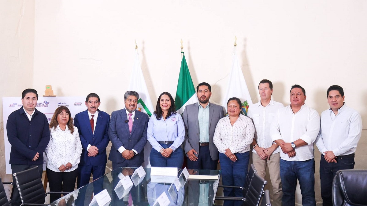 Respalda Lupita Cuautle a la comunidad migrante con convenio de colaboración
