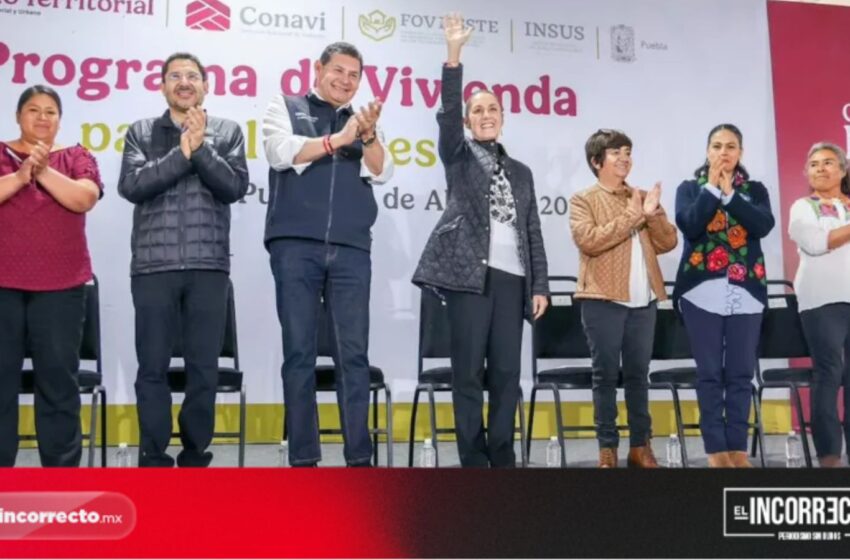  Aclara Sheinbaum a pobladores de San José Chiapa que no les quitarán sus tierras; atiende a manifestantes