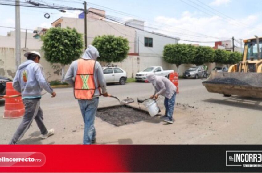  Ayuntamiento de Puebla reparó más de 78 mil baches en arranque de 2026