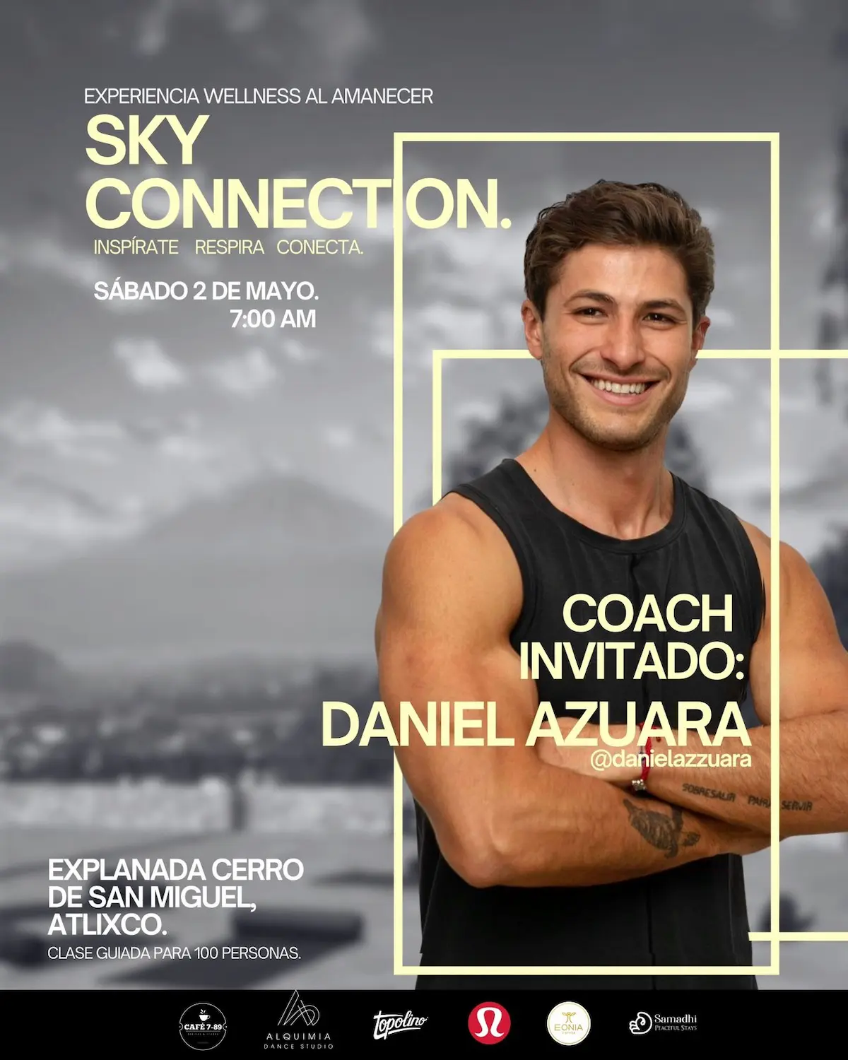 Al amanecer, frente al Popocatépetl: Atlixco será escenario de “Sky Connection” este 2 de mayo