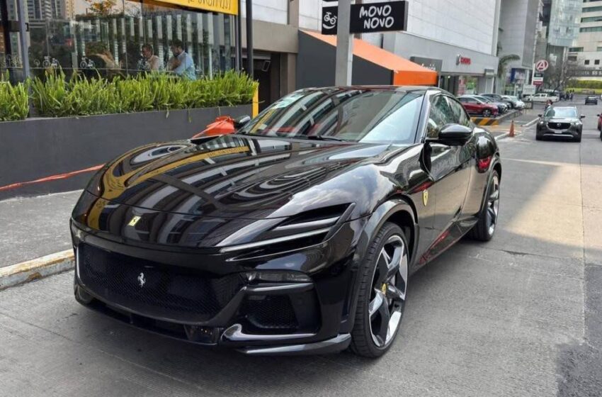  Ferrari Purosangue 2026 robado con violencia en autopista Puebla–Veracruz