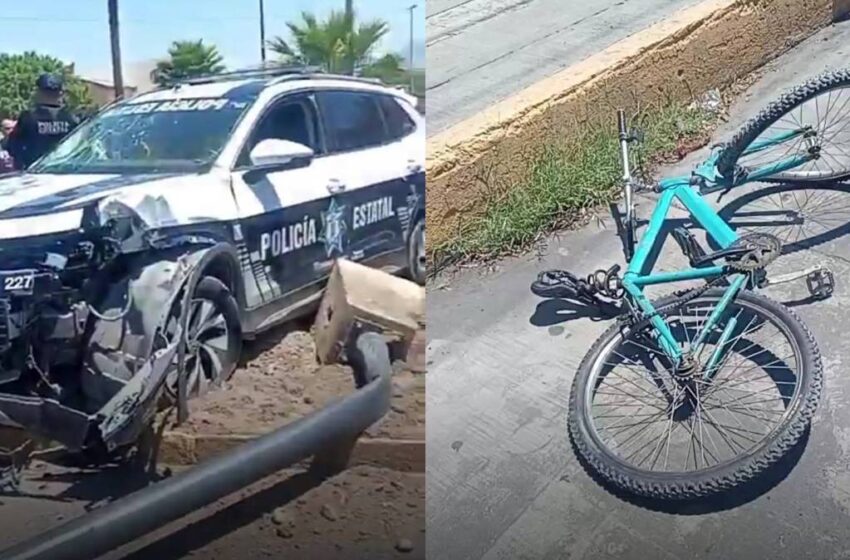 Tragedia en Puebla: ciclista pierde la vida tras ser embestido por patrulla estatal